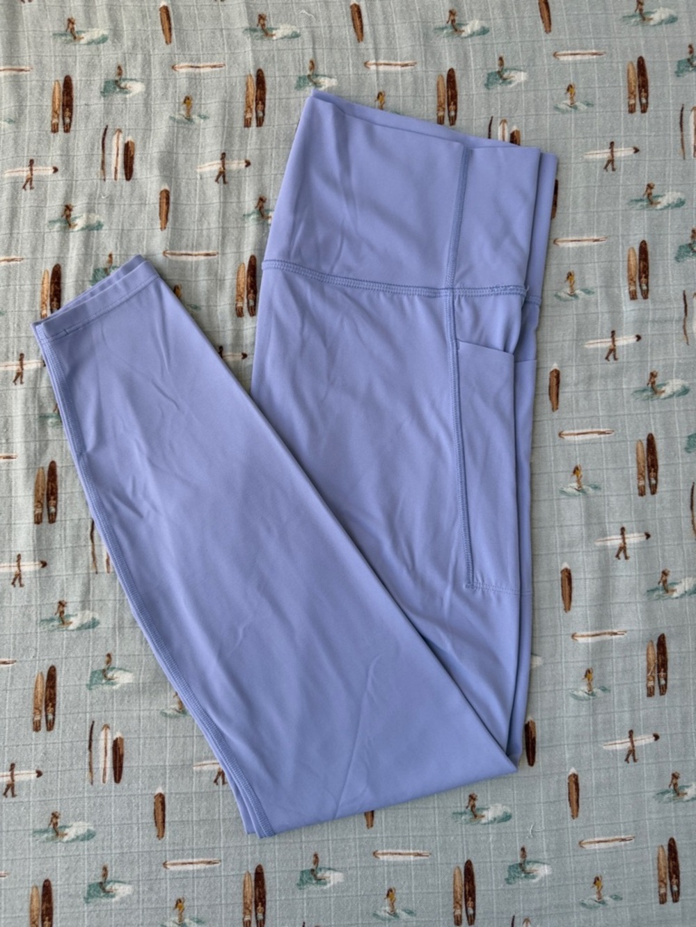 All in Motion Lavender High-Waist Leggings with Side Pockets
